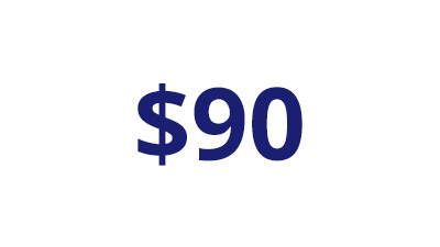 $90
