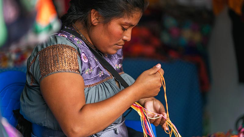 artisan weaving