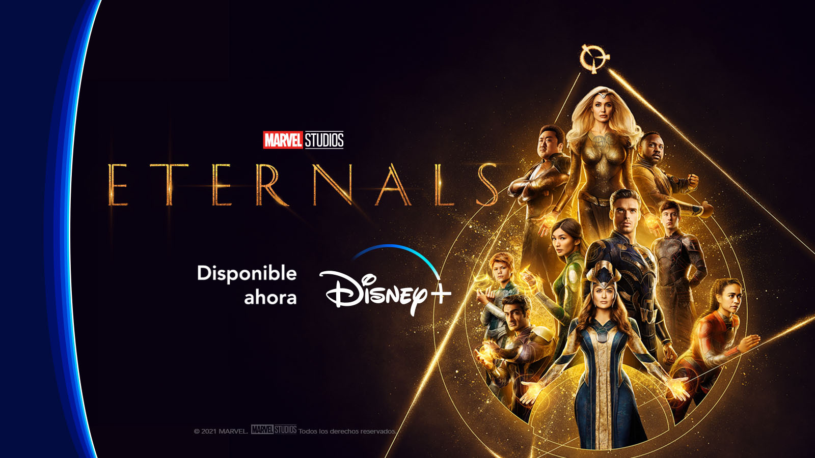Eternals disponible ahora en Disney+