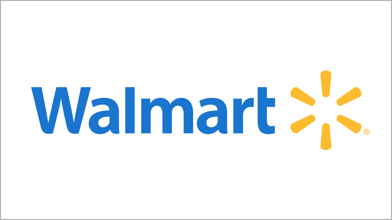 Logo de Walmart sobre fondo blanco
