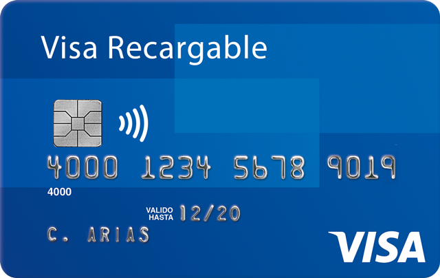 Tarjeta Visa Recargable