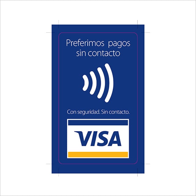 Stickers vidriera 12x20