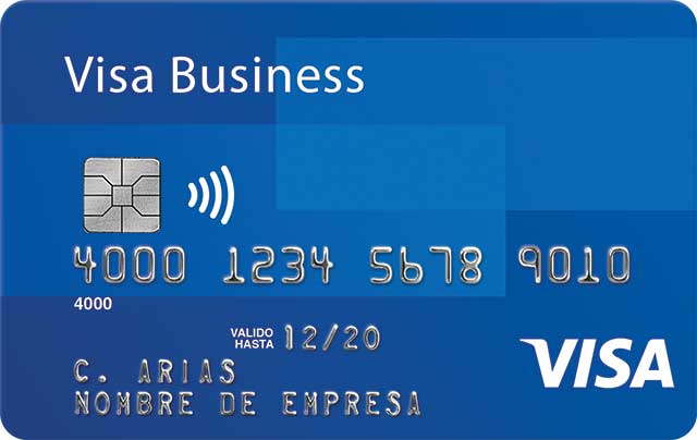 Tarjeta Visa Business